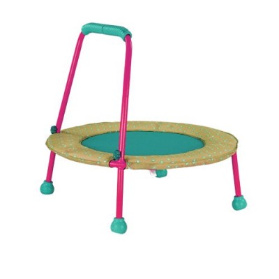 Mini small square indoor bungee trampoline with handle