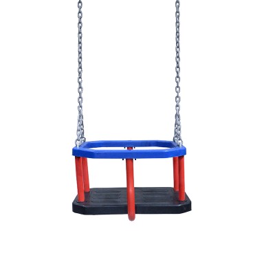 Plastic rubber outdoor baby kids garden swing chair seat