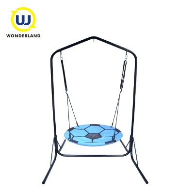 Outdoor playground steel frame stand combo swing sling frame