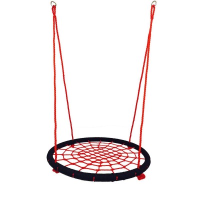 Professional outdoor garden spider net web swing children