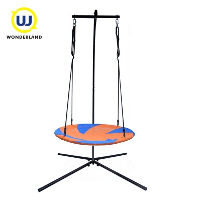 Safe and stable nest swing metal stand frame outdoor