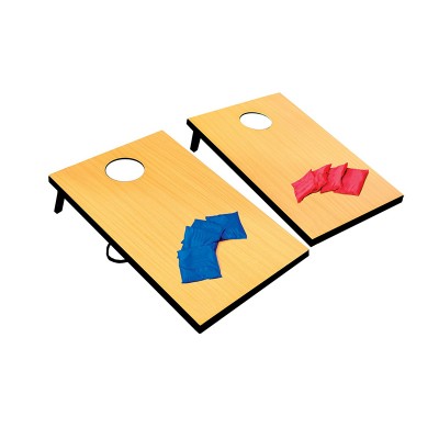 Collapsible Portable Corn Hole Boards with 8 Cornhole Bean Bags