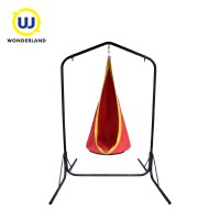 Durable Kids outdoor metal swing frame for garden swing chair