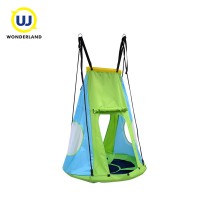 Safety kids children hammock hanging pod swing chair tent