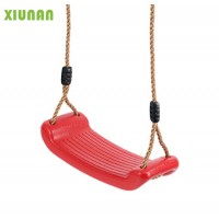 Patio plastic swing seat for kids outdoor and indoor playground swing chair